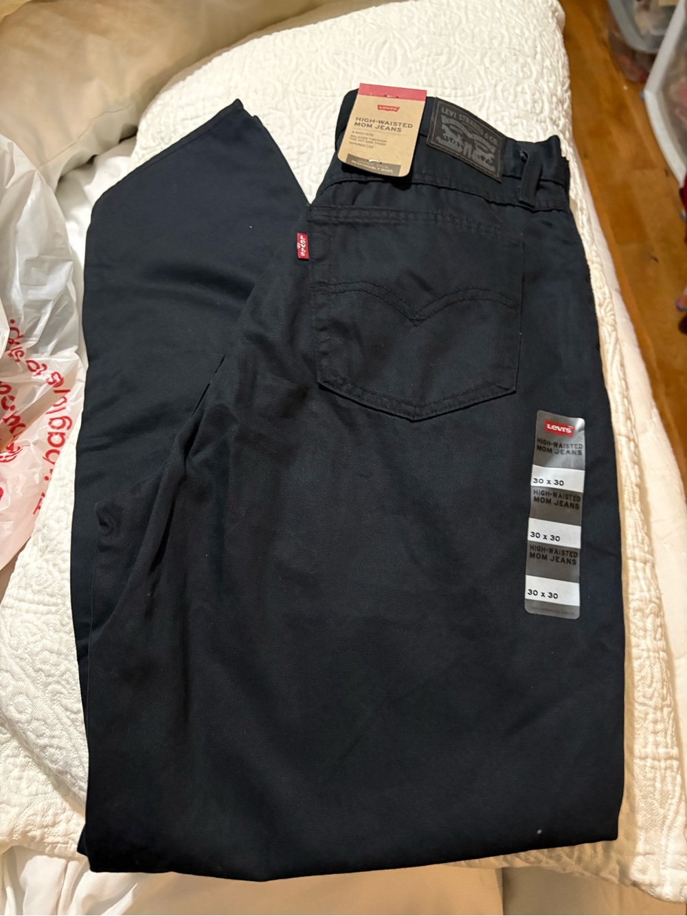 Levi's Women's Relaxed Fit Jeans in Black
